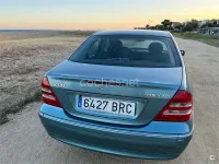 Usado Mercedes C200 Elegance 163 CV (119 kW) 2001 Azul Berlina