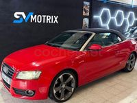 Usado Audi A5 Cabriolet 177 CV (130 kW) 2011 Rojo Descapotable