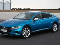 Usado VW Arteon Elegance 150 CV (110 kW) 2022 Gris Coupe