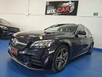 Usado Mercedes C200 160 CV (117 kW) 2019 Azul Familiar