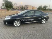 Usado Peugeot 407 136 CV (100 kW) 2005 Negro Berlina