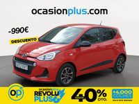 Usado Hyundai i10 GO! 87 CV (63 kW) 2019 Rojo Utilitario