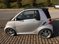 Usado Smart ForTwo Cabrio Brabus Xclusive 98 CV (72 kW) 2011 Gris / plata Descapotable
