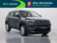 Usado Jeep Compass Longitude 130 CV (95 kW) 2024 Gris / plata SUV