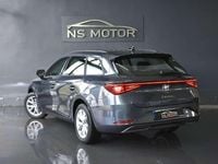 Usado Seat Leon ST Reference 116 CV (85 kW) 2022 Gris Familiar