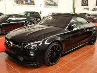 Usado Mercedes C63S AMG 510 CV (375 kW) 2017 Negro Descapotable