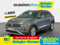 Usado VW T-Roc Life 110 CV (80 kW) 2024 Gris SUV