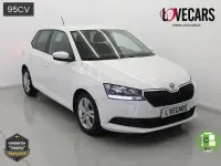 Usado Skoda Fabia Ambition 95 HP (69 kW) 2021 Branco Sedan