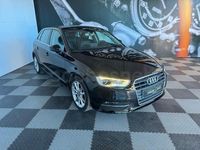 Usado Audi A3 Advanced 110 CV (80 kW) 2016 Negro Berlina