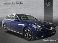Usado Mercedes C220 AMG line 194 CV (142 kW) 2020 Azul brillante Familiar