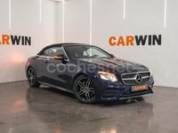 Usado Mercedes E220 194 CV (142 kW) 2018 Azul Descapotable
