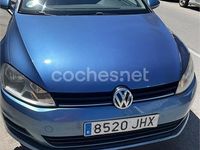 Usado VW Golf VII Advance 110 CV (80 kW) 2015 Azul Familiar
