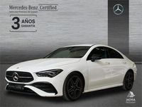 Usado Mercedes CLA200 AMG line 163 CV (119 kW) 2025 Blanco polar Berlina