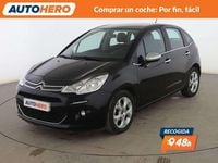 Usado Citroën C3 PureTech 82 CV (60 kW) 2015 Negro Berlina