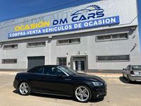 Usado Audi A5 Cabriolet S-Line 245 CV (180 kW) 2017 Negro Descapotable