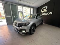 Usado VW T-Cross Advance 95 CV (69 kW) 2021 Gris / plata SUV
