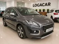 Usado Peugeot 3008 Allure 120 CV (88 kW) 2016 Gris Monovolumen