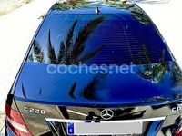 Usado Mercedes C220 Avantgarde 170 CV (125 kW) 2011 Negro Berlina
