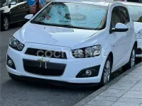 Usado Chevrolet Aveo LT 75 CV (55 kW) 2011 Blanco Berlina