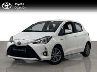 Usado Toyota Yaris Hybrid Active 100 CV (73 kW) 2016 Blanco