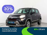 Usado Fiat 500L Trekking 84 CV (61 kW) 2015 Negro Monovolumen