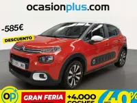 Usado Citroën C3 Feel 82 CV (60 kW) 2017 Naranja Utilitario