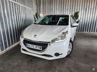 Usado Peugeot 208 Active 68 CV (50 kW) 2013 Blanco Utilitario