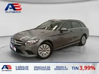 Usado Mercedes C200 184 CV (135 kW) 2020 Gris / plata Familiar