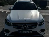 Usado Mercedes GLC220 AMG line 170 CV (125 kW) 2016 Blanco SUV