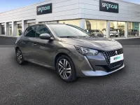 Usado Peugeot 208 Allure 100 CV (73 kW) 2020 Gris Utilitario