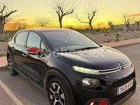 Usado Citroën C3 PureTech 82 CV (60 kW) 2019 Negro Berlina