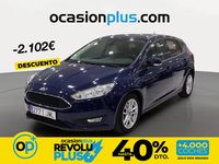 Usado Ford Focus Trend+ 120 CV (88 kW) 2016 Azul Utilitario