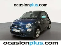 Usado Fiat 500C Lounge 70 CV (51 kW) 2020 Azul Descapotable