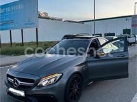 Usado Mercedes C63 AMG 476 CV (350 kW) 2019 Gris / plata Berlina