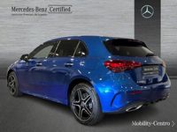 Usado Mercedes A250 AMG line 163 CV (119 kW) 2024 Azul denim metalizado