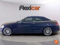 Usado Mercedes C220 170 CV (125 kW) 2017 Azul Descapotable