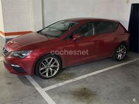 Usado Seat Leon FR 150 CV (110 kW) 2018 Rojo Berlina