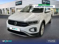 Usado VW T-Roc Life 110 CV (80 kW) 2024 Blanco SUV