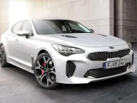 Usado Kia Stinger GT-Line 200 CV (147 kW) 2017 Negro Utilitario