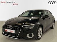Usado Audi A3 Advanced Plus 150 CV (110 kW) 2020 Negro Berlina