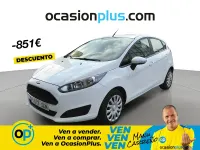Usado Ford Fiesta Trend 75 CV (55 kW) 2017 Blanco Utilitario