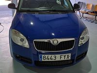 Usado Skoda Fabia Style 80 CV (58 kW) 2008 Azul Berlina