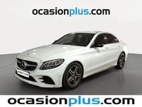 Usado Mercedes C200 150 CV (110 kW) 2018 Blanco Berlina