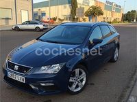 Usado Seat Leon ST FR 150 CV (110 kW) 2018 Azul Familiar