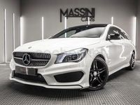 Usado Mercedes CLA200 Shooting Brake AMG line 136 CV (100 kW) 2016 Blanco Familiar