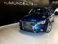 Usado Audi A1 Sportback Ambition 105 CV (77 kW) 2013 Azul Utilitario