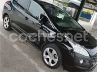 Usado Peugeot 3008 110 CV (80 kW) 2010 Negro Familiar