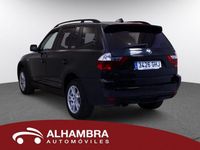 Usado BMW X3 177 CV (130 kW) 2008 Negro SUV