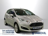 Usado Ford Fiesta Titanium 82 CV (60 kW) 2016 Gris / plata Berlina