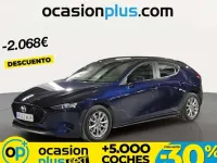Usado Mazda 3 Prime-Line 122 CV (89 kW) 2023 Azul Utilitario